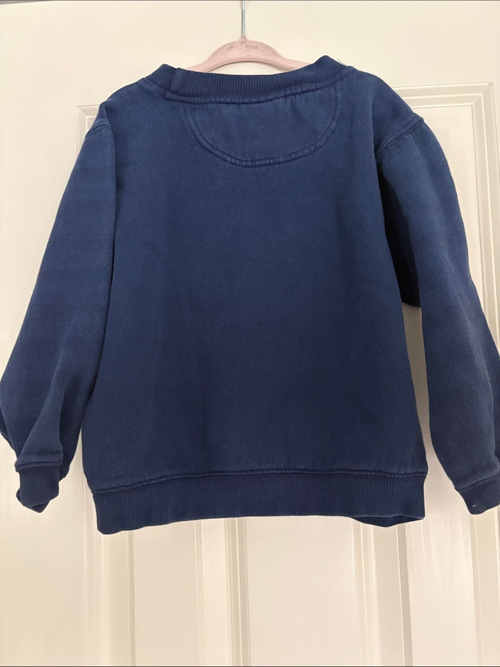Newport RI Navy Sweatshirt with White Anchor Graphic - Picture 5 of 5